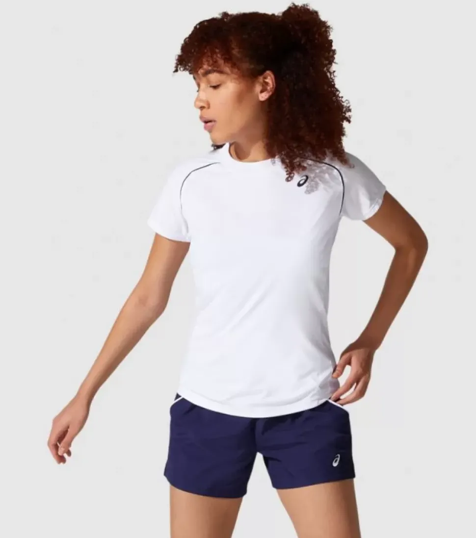 Best Sale Court Piping Ss Tee Womens Women Tennis