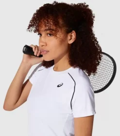 Best Sale Court Piping Ss Tee Womens Women Tennis