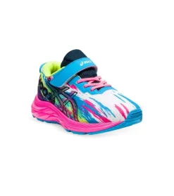 New Gel-Noosa Tri 13 (Ps) Kids Digital Aqua Hot Pink Kids Run