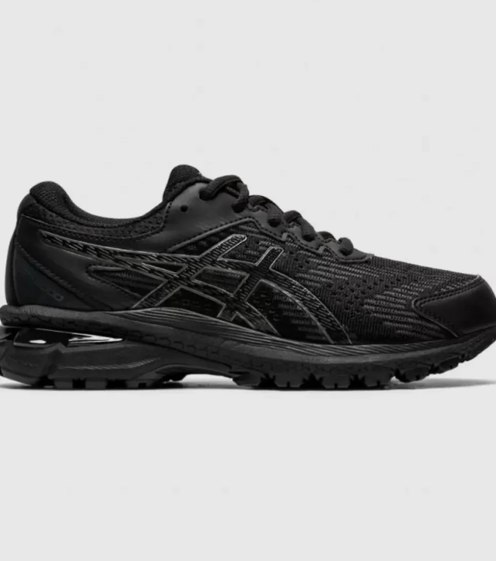 Shop Gt-2000 8 (Gs) Kids Black Gunmetal Kids Run