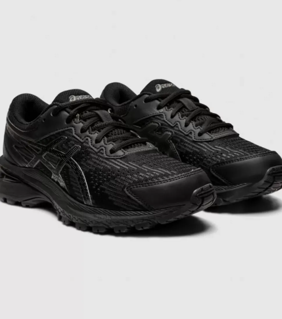 Shop Gt-2000 8 (Gs) Kids Black Gunmetal Kids Run