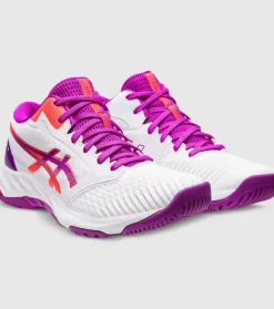 Outlet Netburner Ballistic Ff Mid-Top 3 Womens Netball Shoes Women Netball