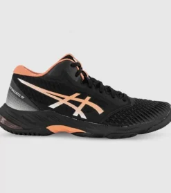 Shop Netburner Ballistic Ff Mid-Top 3 Womens Netball Shoes Women Netball