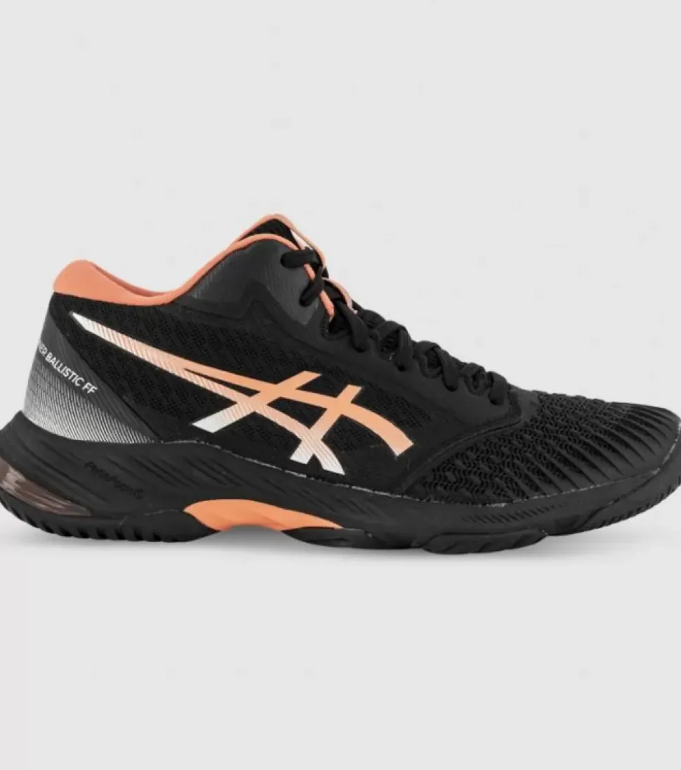 Shop Netburner Ballistic Ff Mid-Top 3 Womens Netball Shoes Women Netball