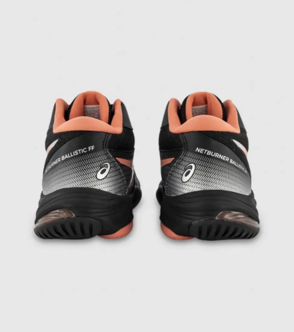 Shop Netburner Ballistic Ff Mid-Top 3 Womens Netball Shoes Women Netball