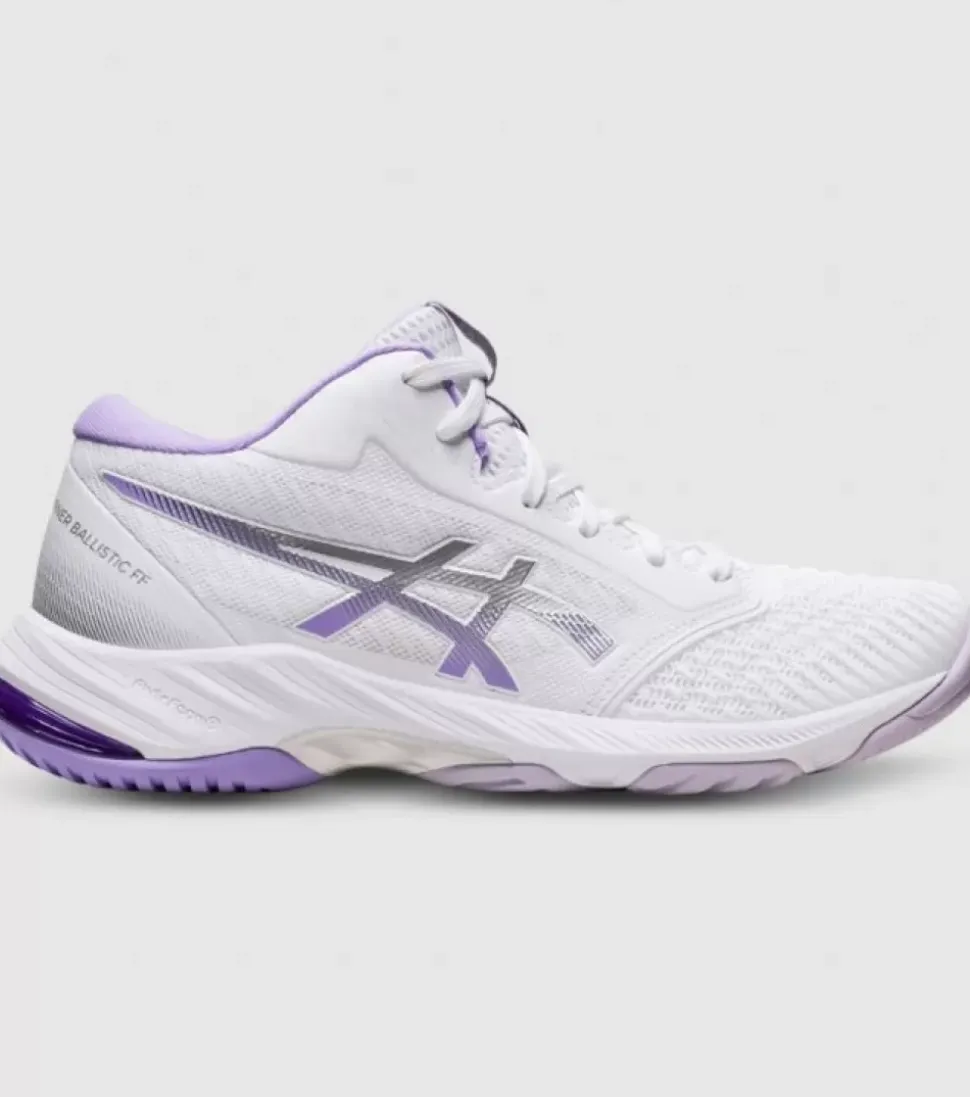 Flash Sale Netburner Ballistic Ff Mid-Top 3 Womens Netball Shoes Women Netball