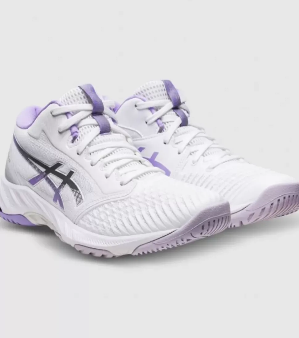 Flash Sale Netburner Ballistic Ff Mid-Top 3 Womens Netball Shoes Women Netball