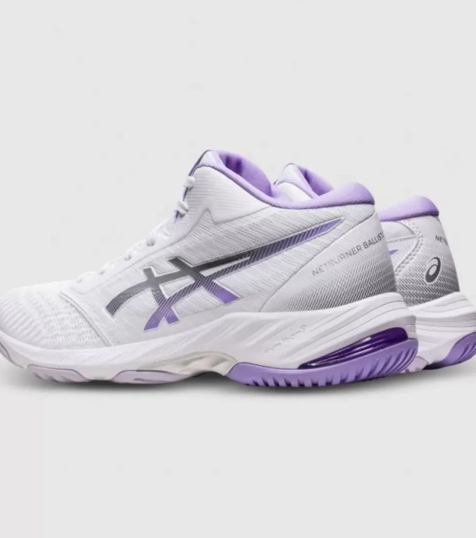 Flash Sale Netburner Ballistic Ff Mid-Top 3 Womens Netball Shoes Women Netball