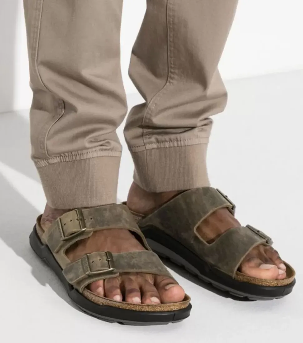 Online Arizona Oiled Leather Mens Men Sandals & Thongs