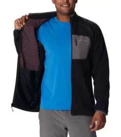 Best Sale Outdoor Tracks Full Zip Fleece Jacket Mens Men Tees