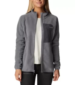 Clearance Outdoor Tracks Full Zip Fleece Jacket Womens Women Tees
