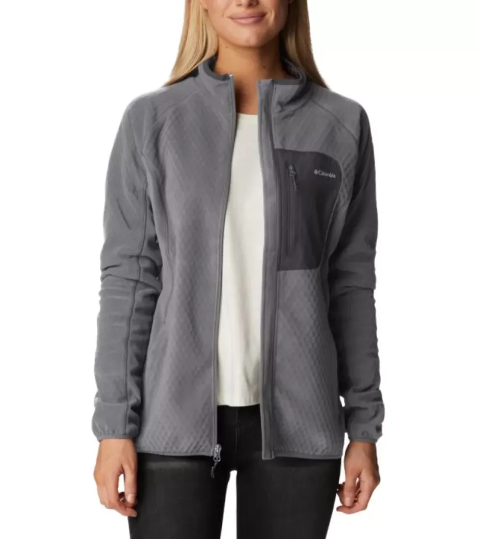 Clearance Outdoor Tracks Full Zip Fleece Jacket Womens Women Tees