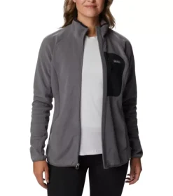 Clearance Outdoor Tracks Full Zip Fleece Jacket Womens Women Tees
