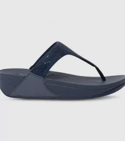 Sale Lulu Crystal Embellished Toe Post Womens Women Sandals & Thongs