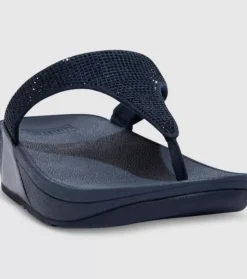 Sale Lulu Crystal Embellished Toe Post Womens Women Sandals & Thongs