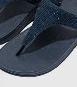 Sale Lulu Crystal Embellished Toe Post Womens Women Sandals & Thongs