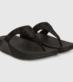 Cheap Lulu Crystal Embellished Toe Post Womens Women Sandals & Thongs