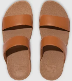 New Lulu Leather Slides Womens Women Sandals & Thongs