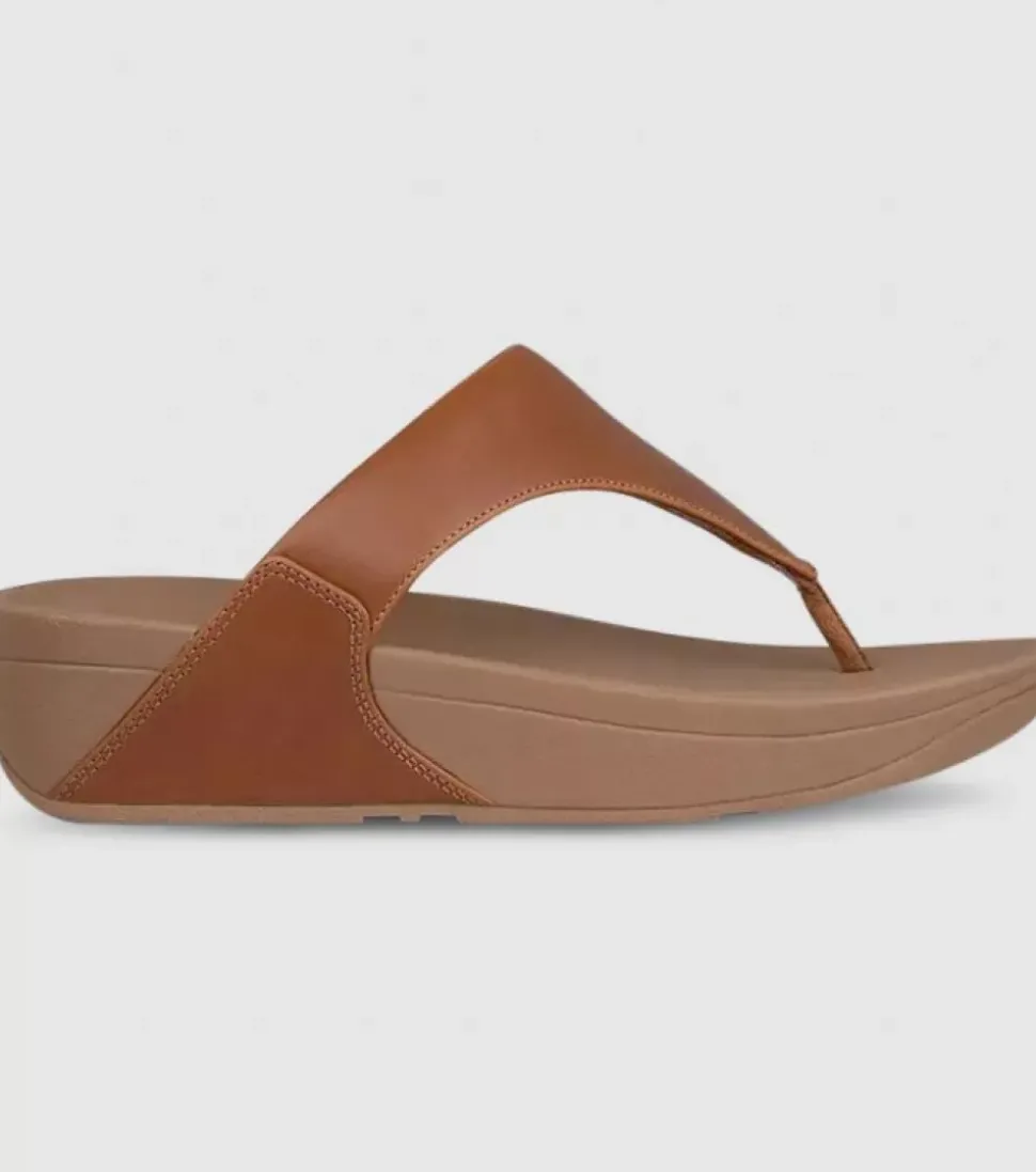 Hot Lulu Leather Toe Post Womens Women Sandals & Thongs