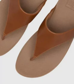 Hot Lulu Leather Toe Post Womens Women Sandals & Thongs