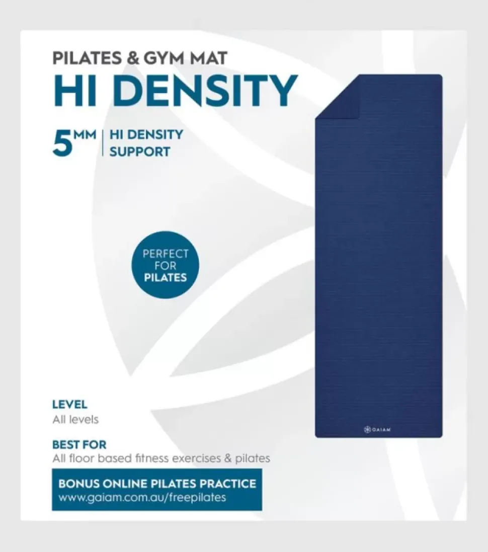Clearance Hi Density Pilates 5Mm Yoga Mat Women Yoga Mats