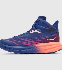 Discount Hoka Speedgoat 5 Mid Gore-Tex Womens Women Trail Run