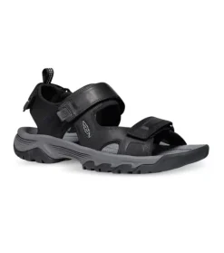 Hot Targhee Iii Open Toe Sandal Mens Black Grey Men Sandals & Thongs