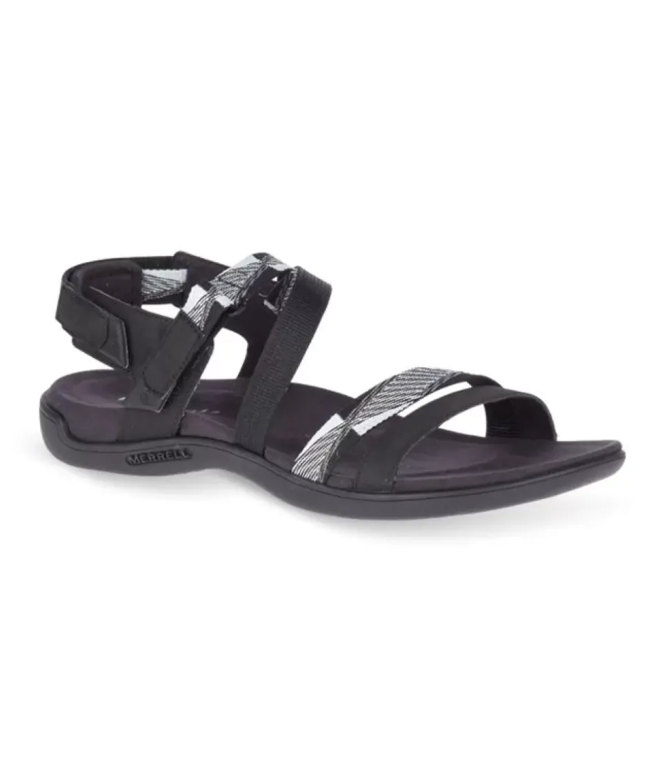 Online District Mendi Backstrap Womens Black White Women Sandals & Thongs