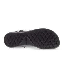 Online District Mendi Backstrap Womens Black White Women Sandals & Thongs