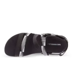 Online District Mendi Backstrap Womens Black White Women Sandals & Thongs