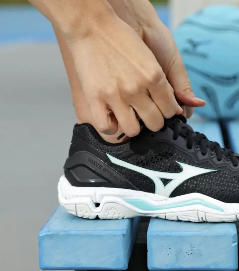 Store Wave Stealth V Netball (D Wide) Womens Netball Shoes Women Netball