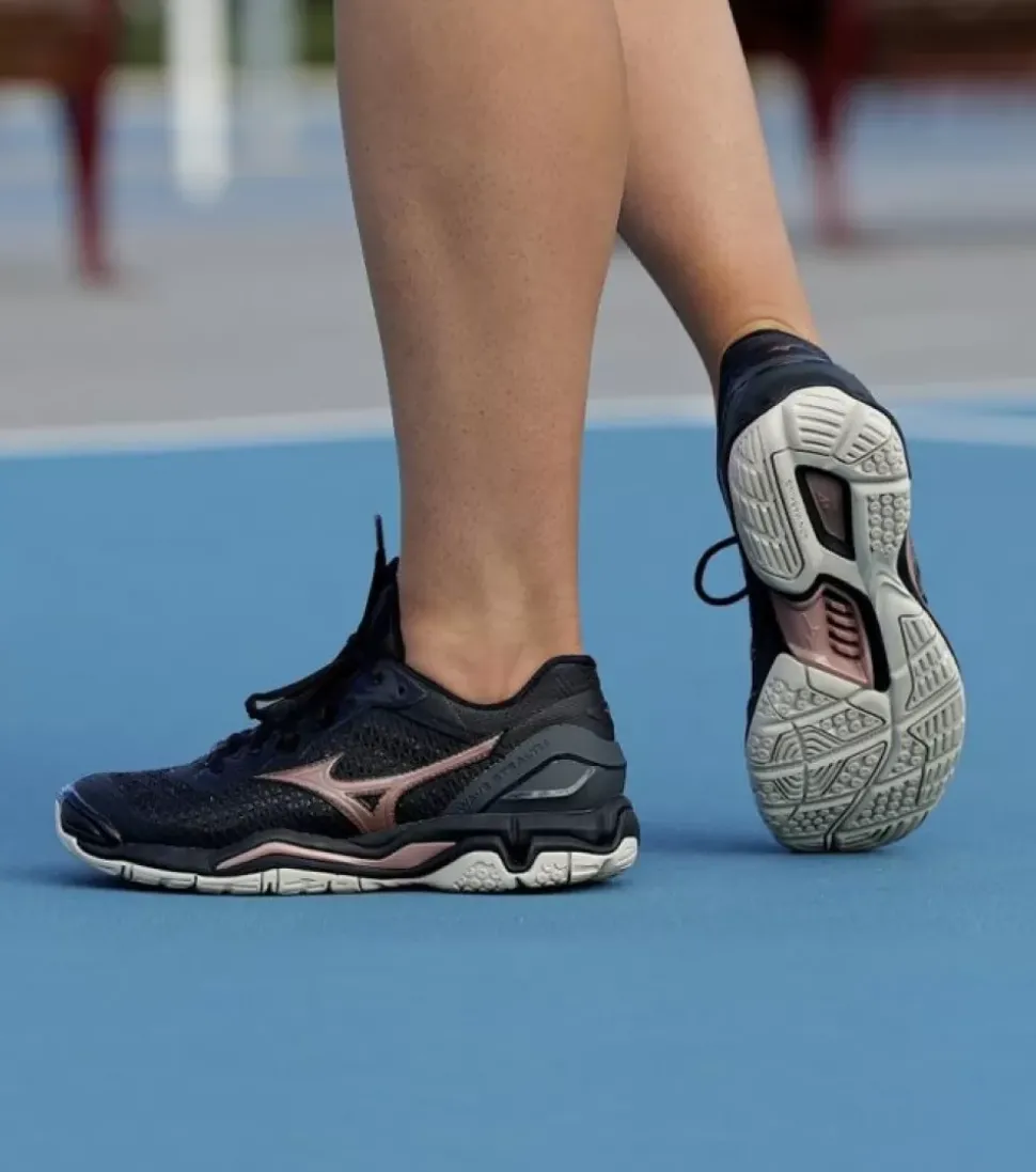 Discount Wave Stealth V Netball (D Wide) Womens Netball Shoes Women Netball