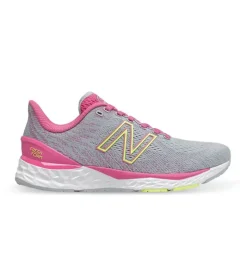 New 880 V11 (Gs) Kids Grey Pink Kids Run