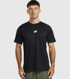 Hot Impact Run At N-Vent Ss Tee Mens Men Tees