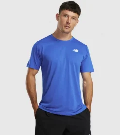 New Impact Run Ss Tee Mens Men Tees