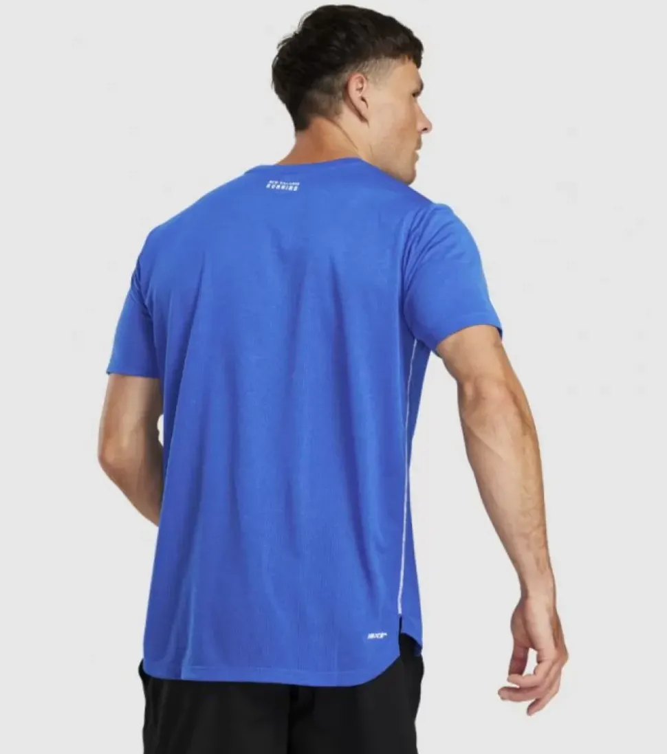 New Impact Run Ss Tee Mens Men Tees