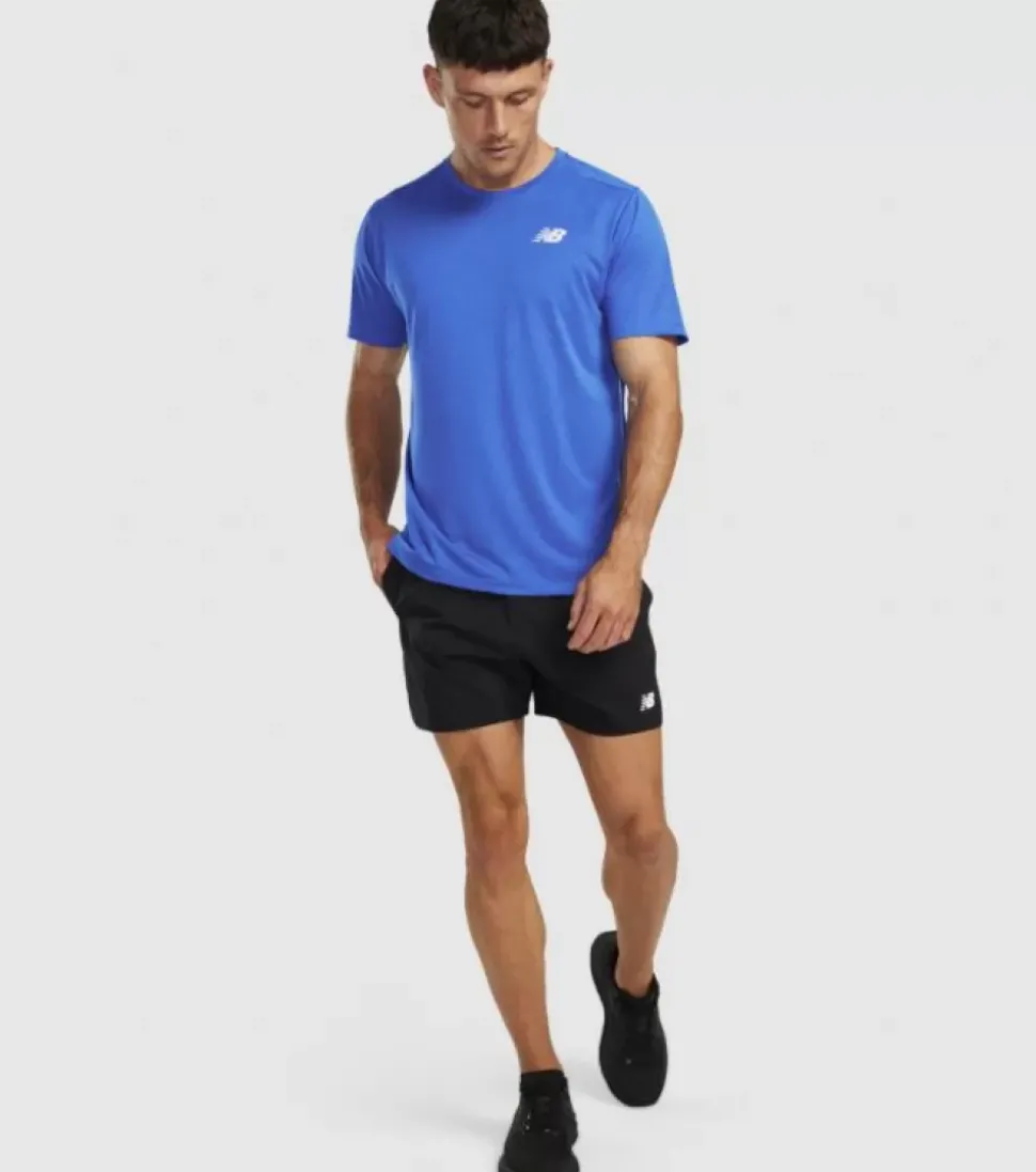 New Impact Run Ss Tee Mens Men Tees