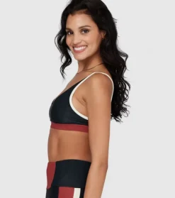 Outlet Color Block Bra Womens Women Sports Bras