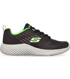 Shop Bounder Verkona (Gs) Kids Black Blue Lime Kids Run