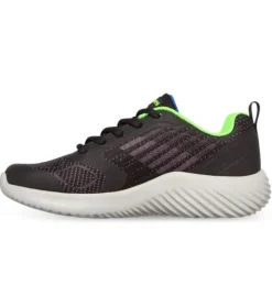 Shop Bounder Verkona (Gs) Kids Black Blue Lime Kids Run