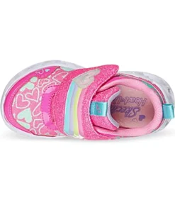 Outlet Heart Lights Lovie Dovie (Td) Kids Hot Pink Multi Kids Toddlers