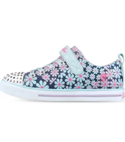 Clearance Sparkle Lite Super Blooms (Ps) Kids Denim Multi Kids Sandals & Walk