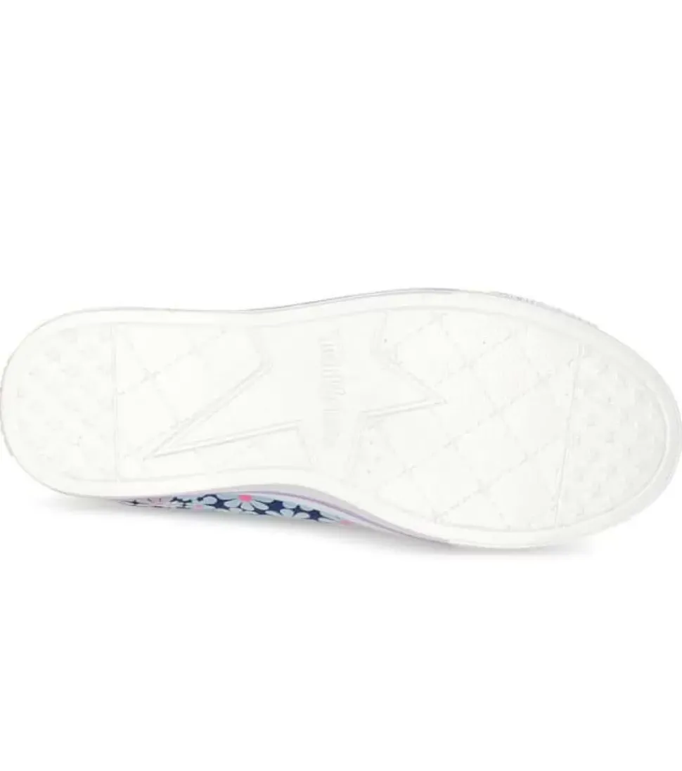 Clearance Sparkle Lite Super Blooms (Ps) Kids Denim Multi Kids Sandals & Walk