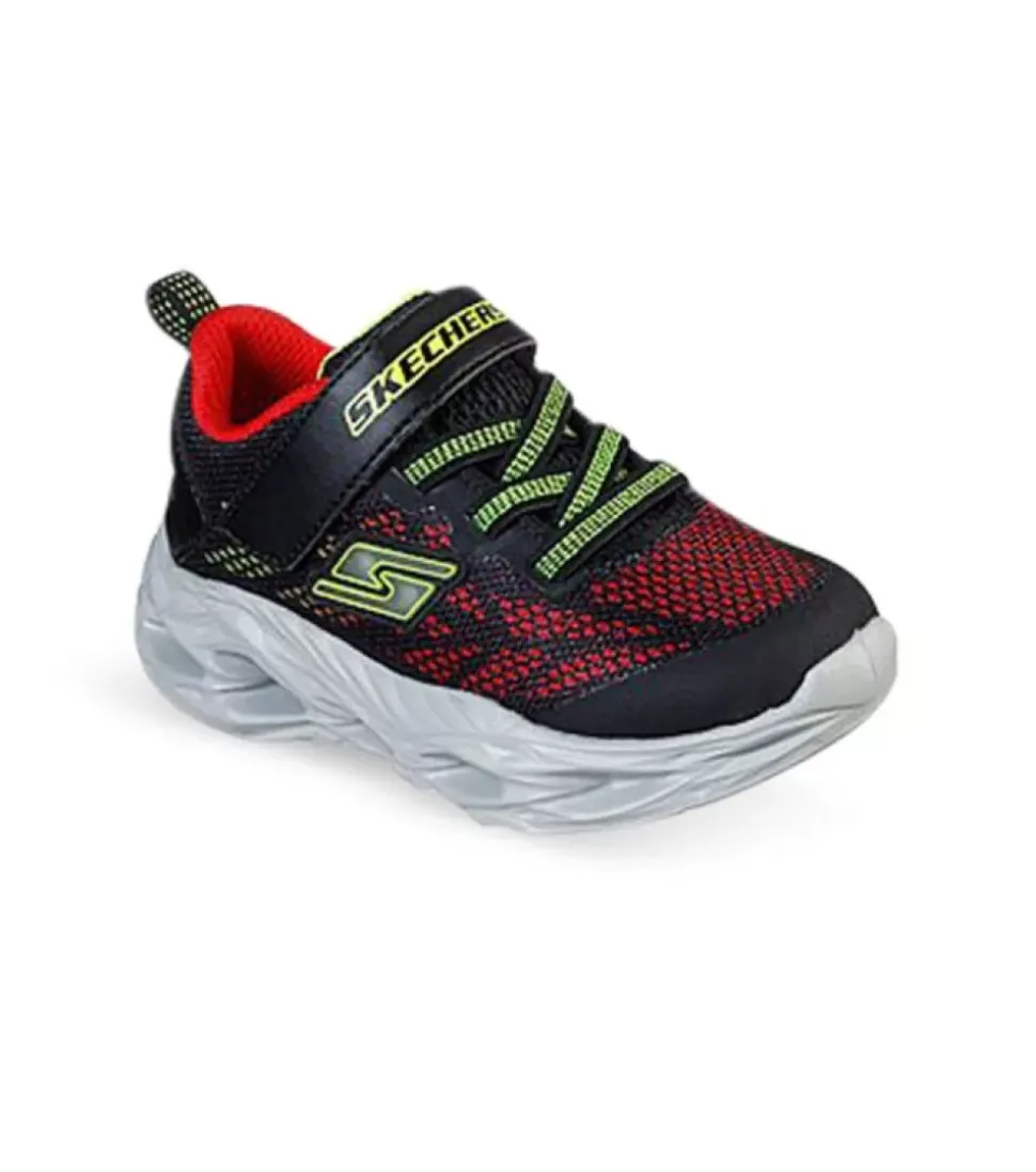 Outlet Vortex-Flash (Td) Kids Black Red Kids Toddlers