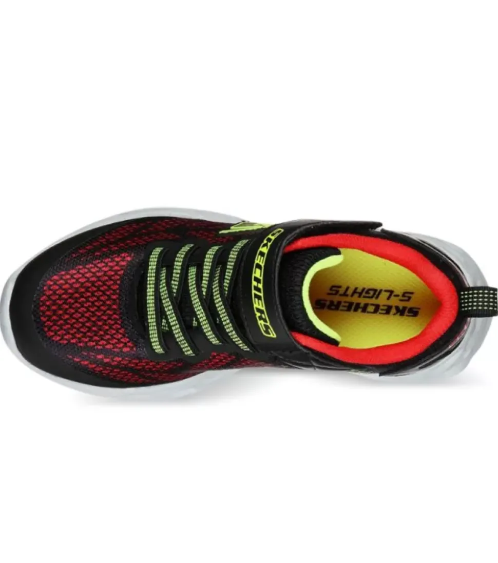 Outlet Vortex-Flash (Td) Kids Black Red Kids Toddlers