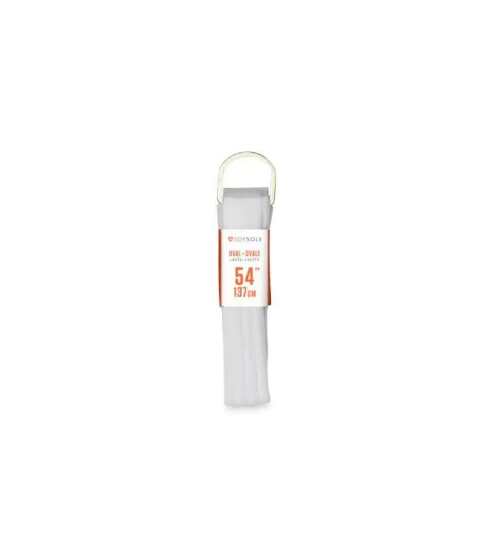 Discount Athletic Oval Lace (54) White Women Laces