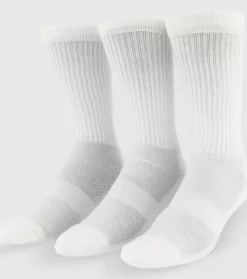 Sale The Athletes Foot Active Crew Socks 3 Pack Women Socks