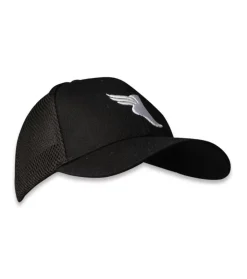 Best The Athletes Foot Peak Trucker Cap Black White Women Hats