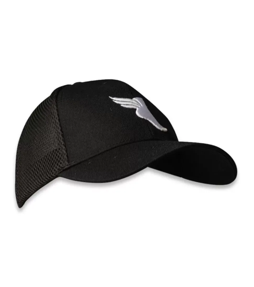 Best The Athletes Foot Peak Trucker Cap Black White Women Hats