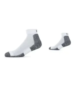 Clearance Light Run Mini Crew White Black Women Socks